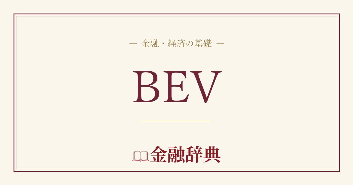 BEVの解説