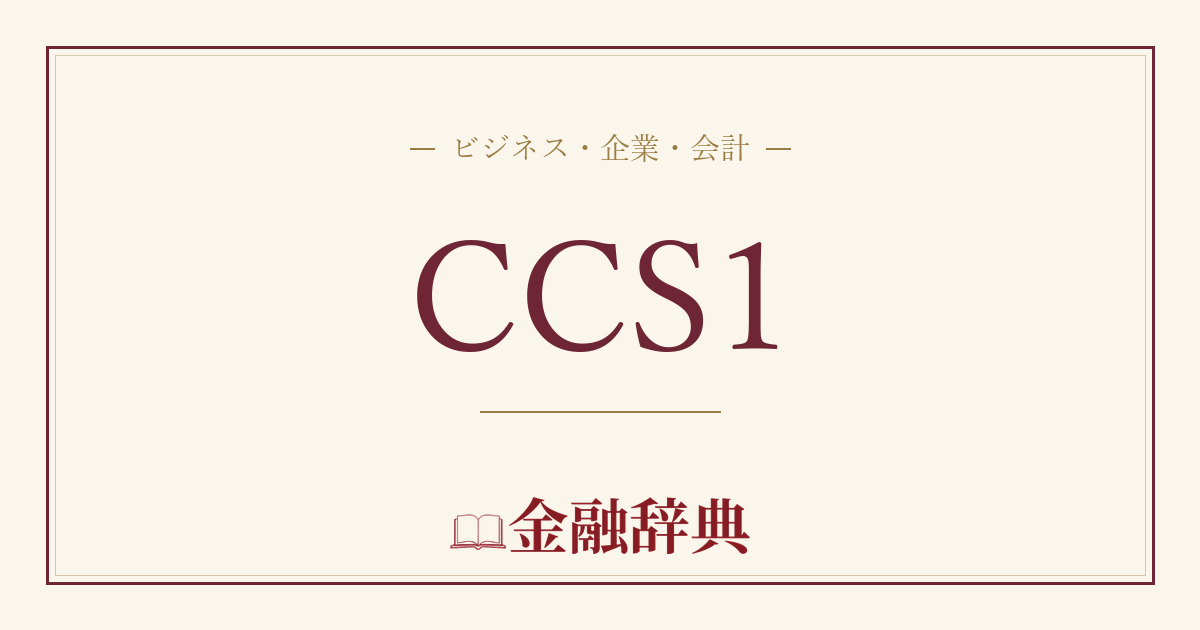 CCS1の解説