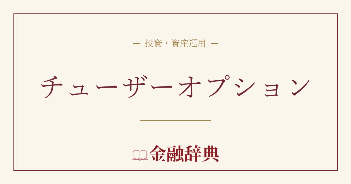 チューザーオプションの解説