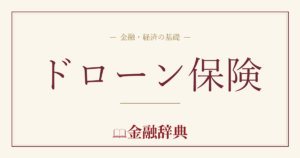 ドローン保険の解説