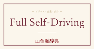 Full Self-Drivingの解説