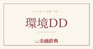 環境DDの解説