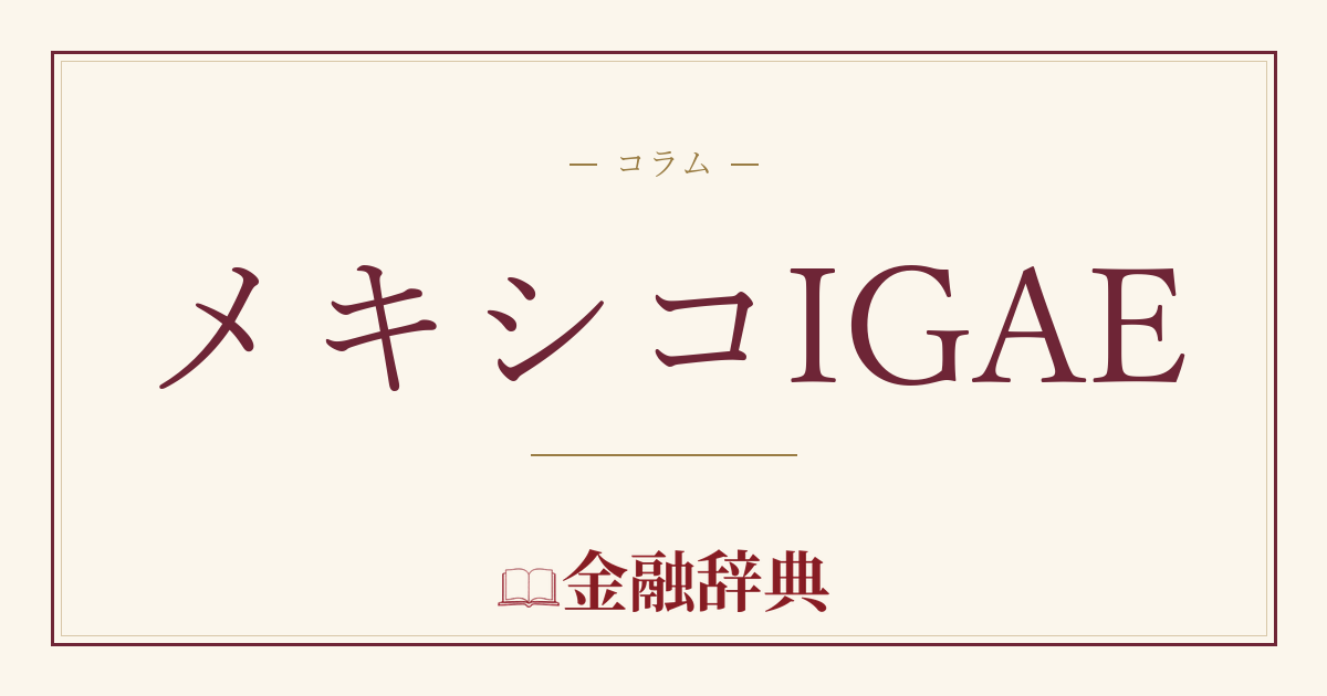 メキシコIGAEの解説