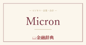 Micronの解説
