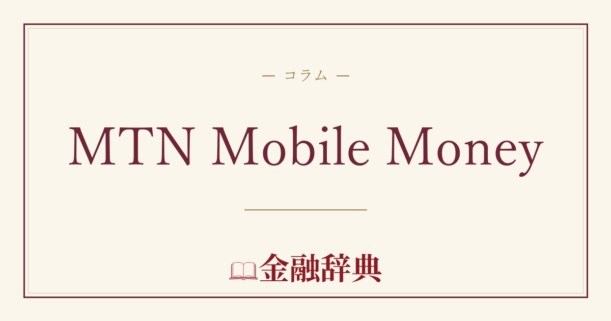 MTN Mobile Moneyの解説