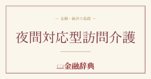 夜間対応型訪問介護の解説